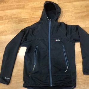Rab Shadow Hoodie, black, Men’s size L.